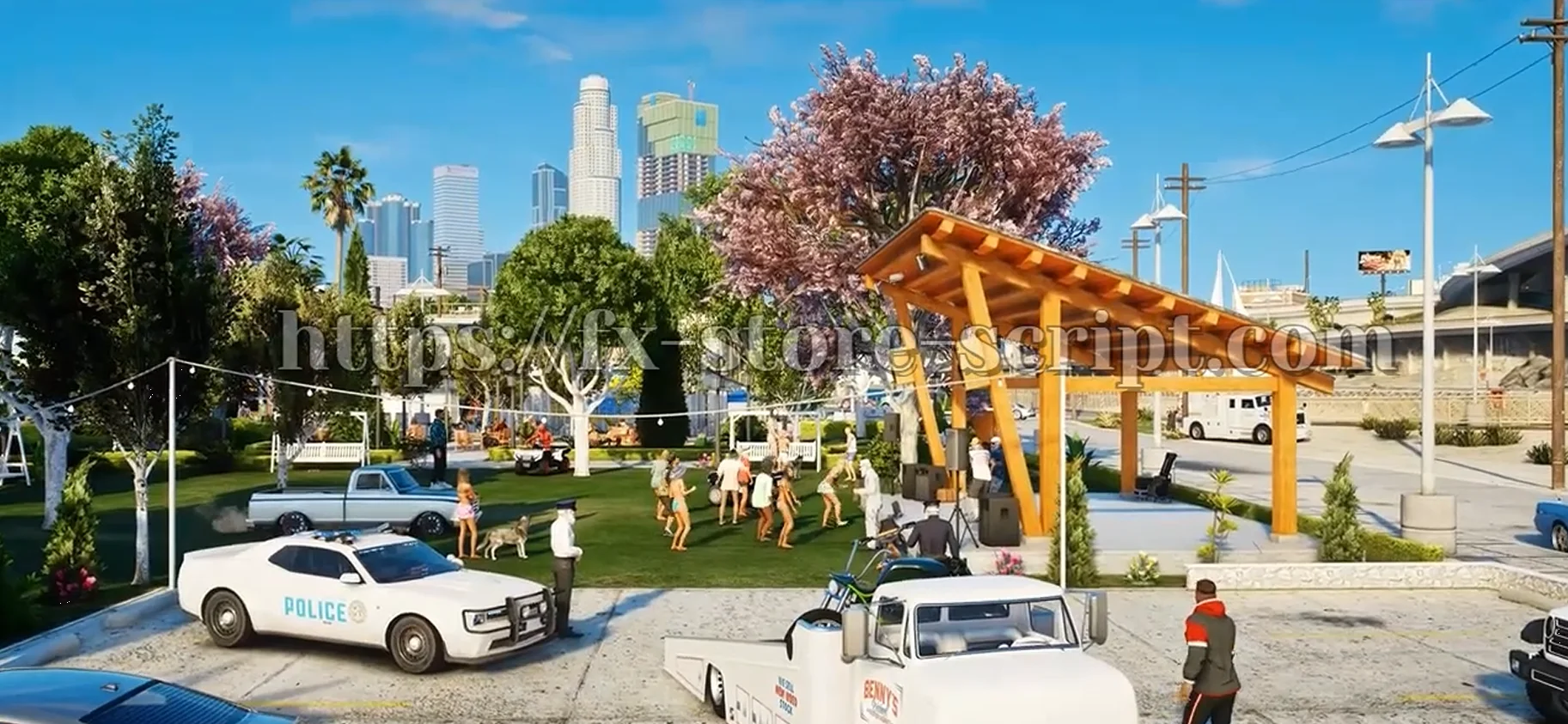 Fivem Vespucci Beach Park MLO product image (1)