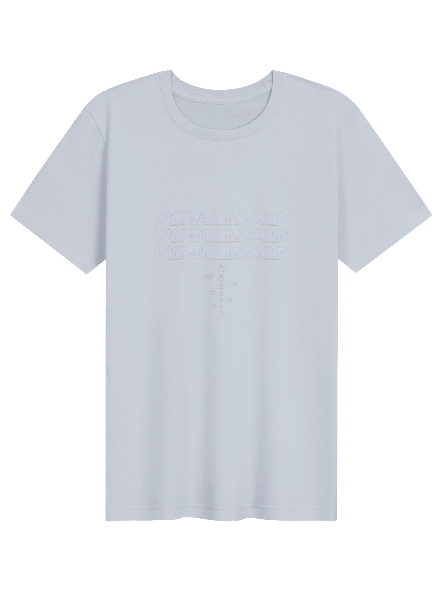 ONE IN A MILLION — Tee (Blue) product image (1)