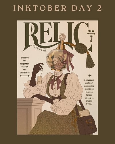 Inktober Day 02 — RELIC 🗝️

Meet The Reliquary, the Archivist.

A museum archivist preserving memories that no longer belong ...