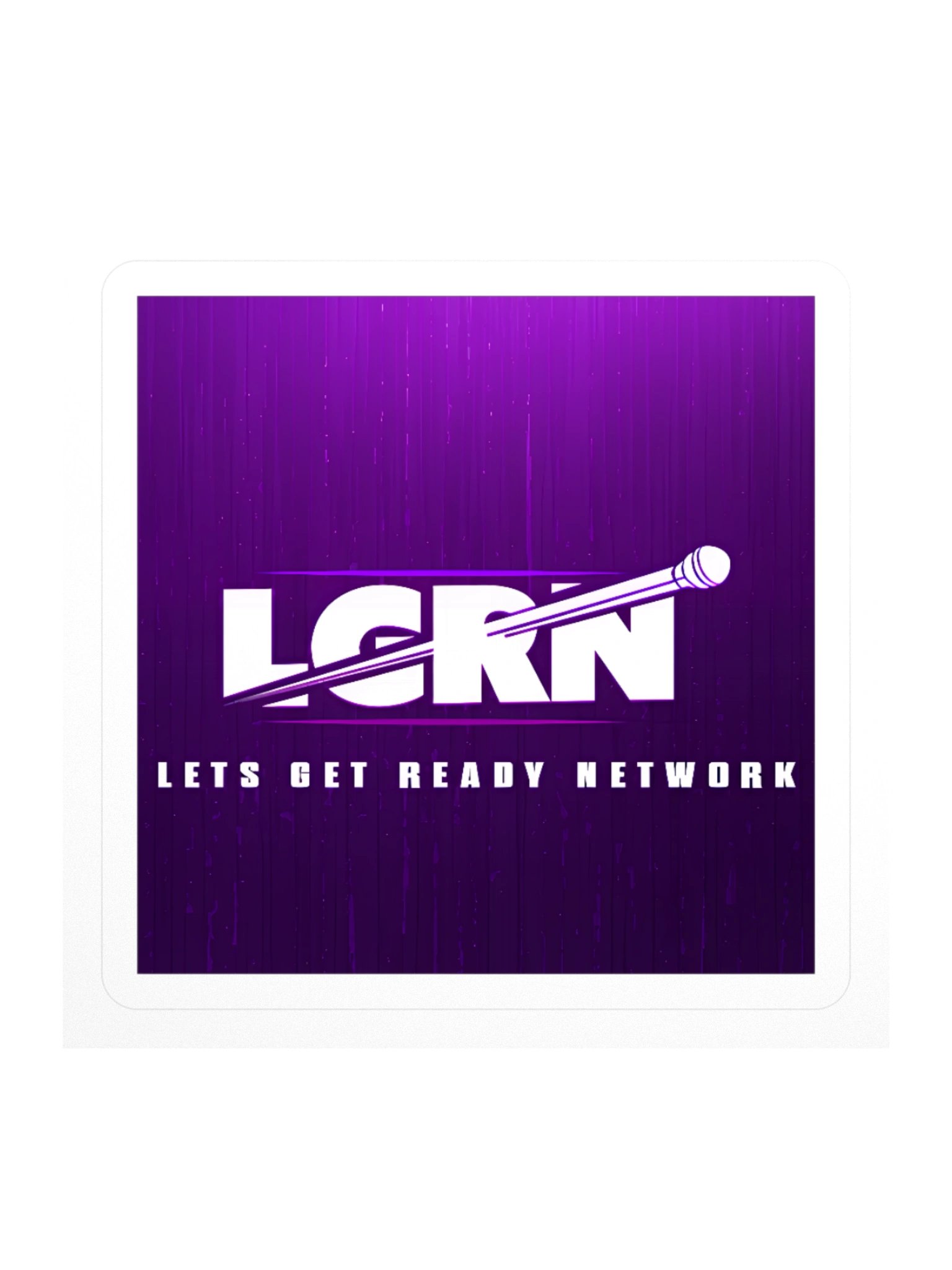 LGRN Signature Square Sticker product image (1)