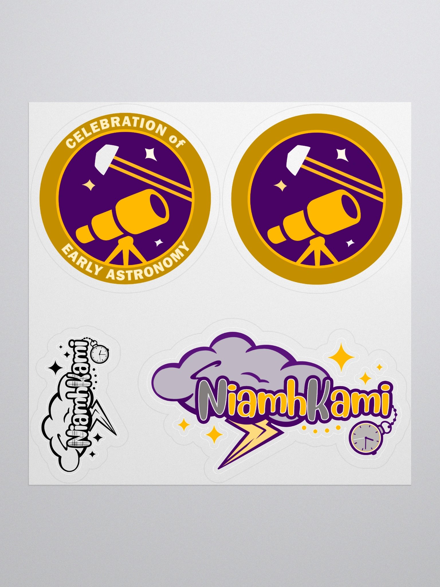 NiamhKami and CEA Logo Stickers product image (1)