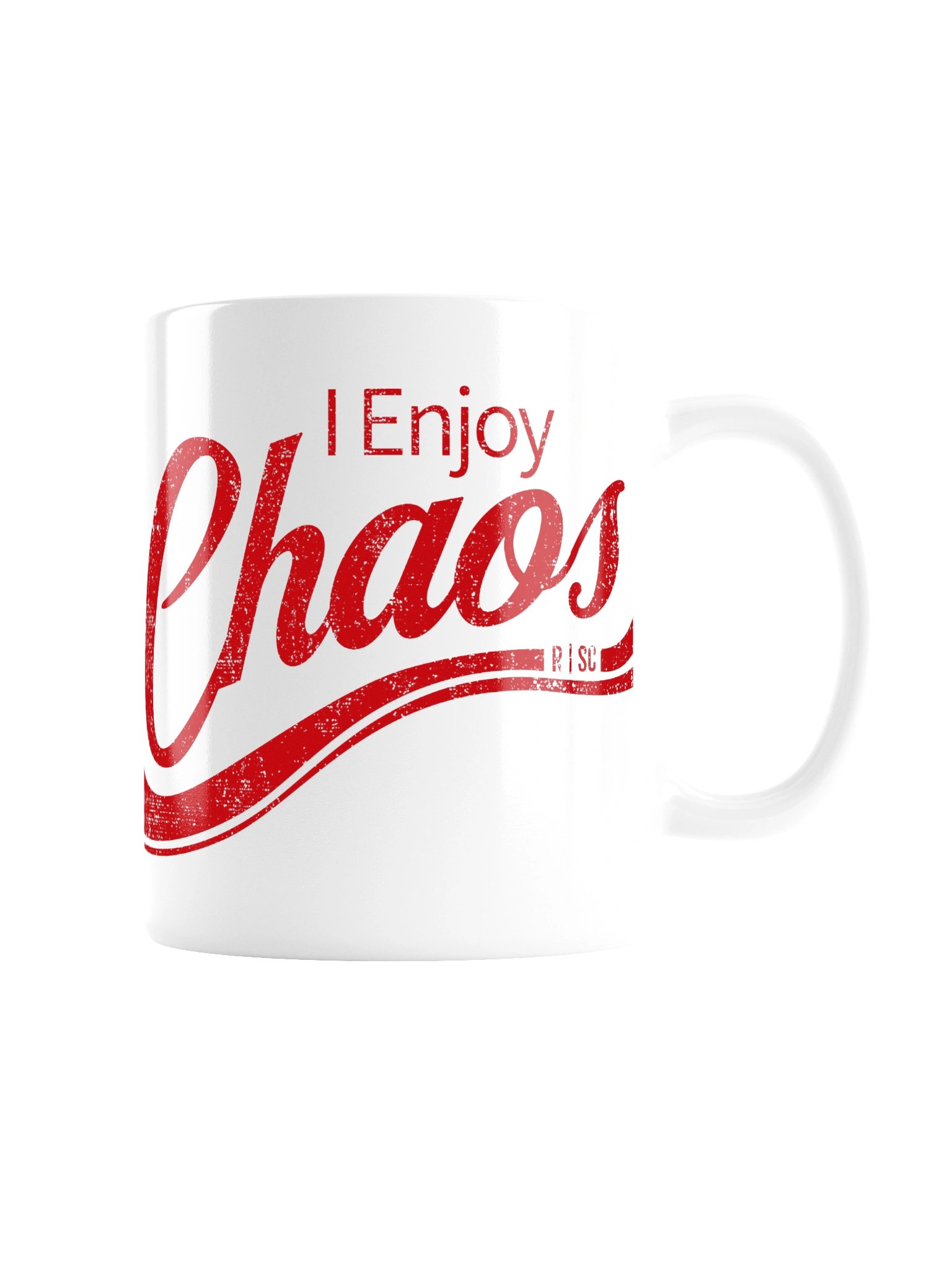 I Enjoy Chaos White Mug product image (3)