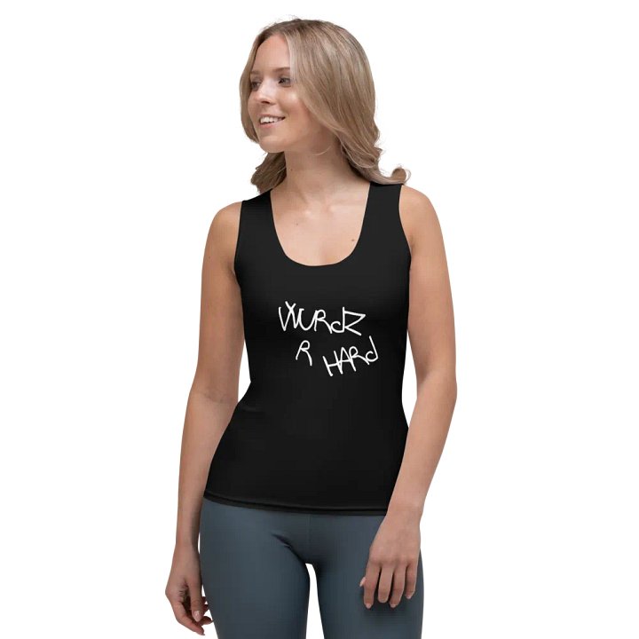 Wurds r Hard Ladies tank product image (1)