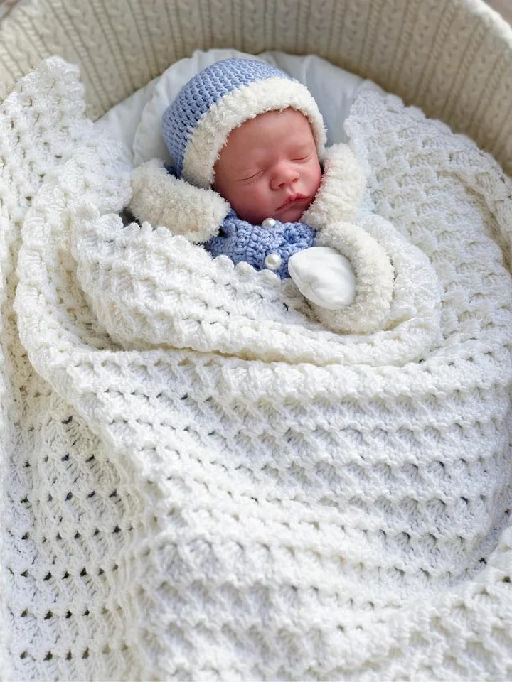 Shell Stitch Baby Blanket Crochet Pattern product image (1)