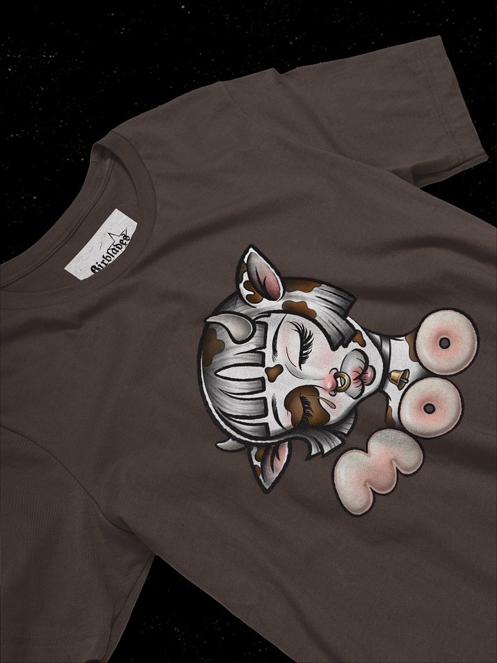 6ixblades Unisex Moo Tee product image (2)