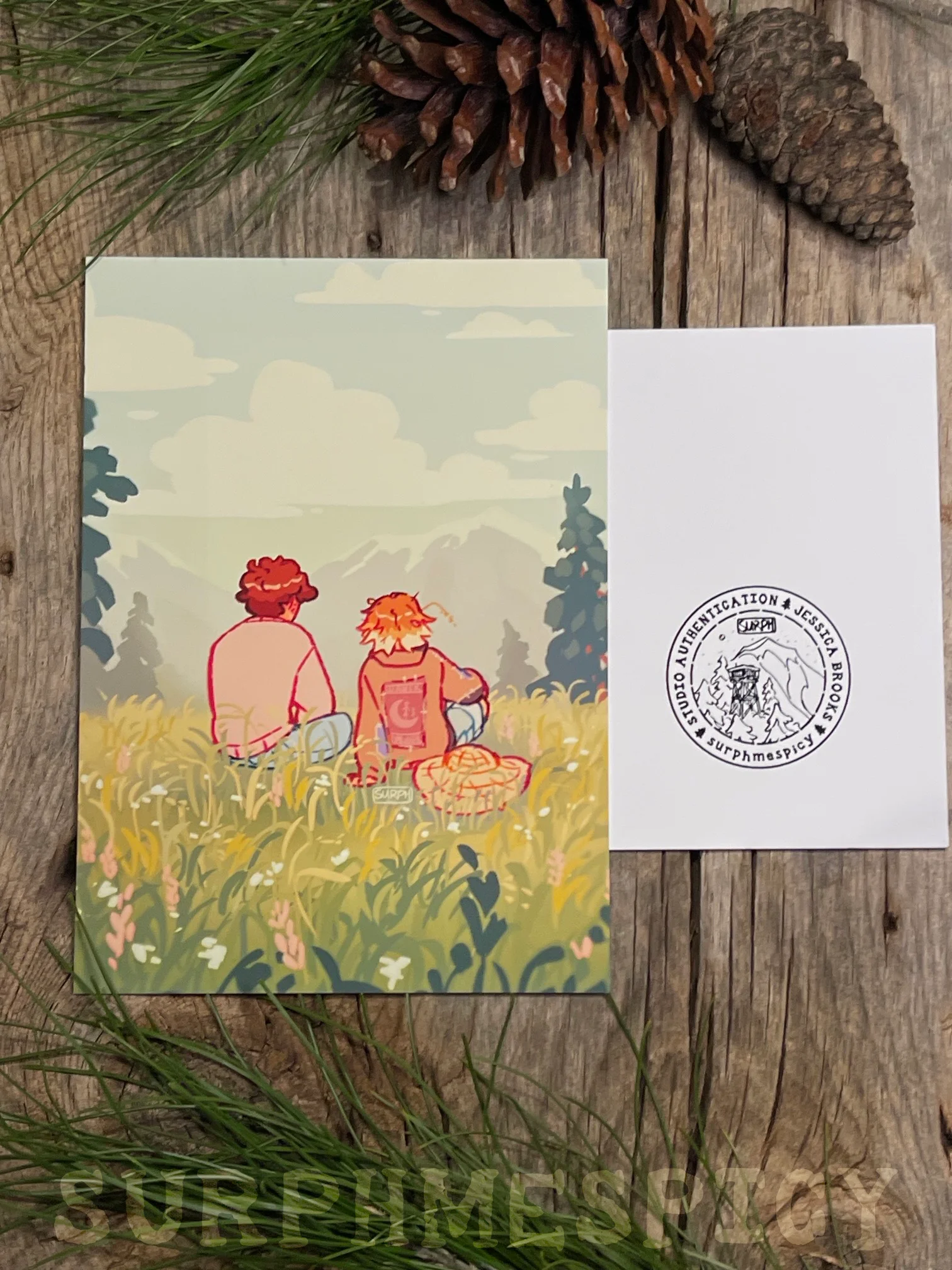 Strawberry Meadows No. 2 - 5x7 Print product image (1)