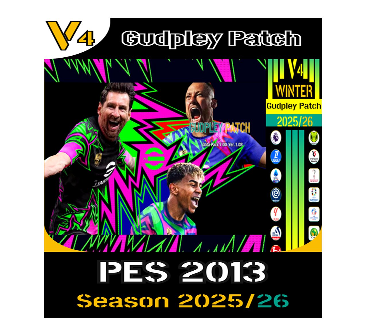 PES 2013 - Gudpley Patch Season 25/26 Winter Transfer (PC) product image (1)