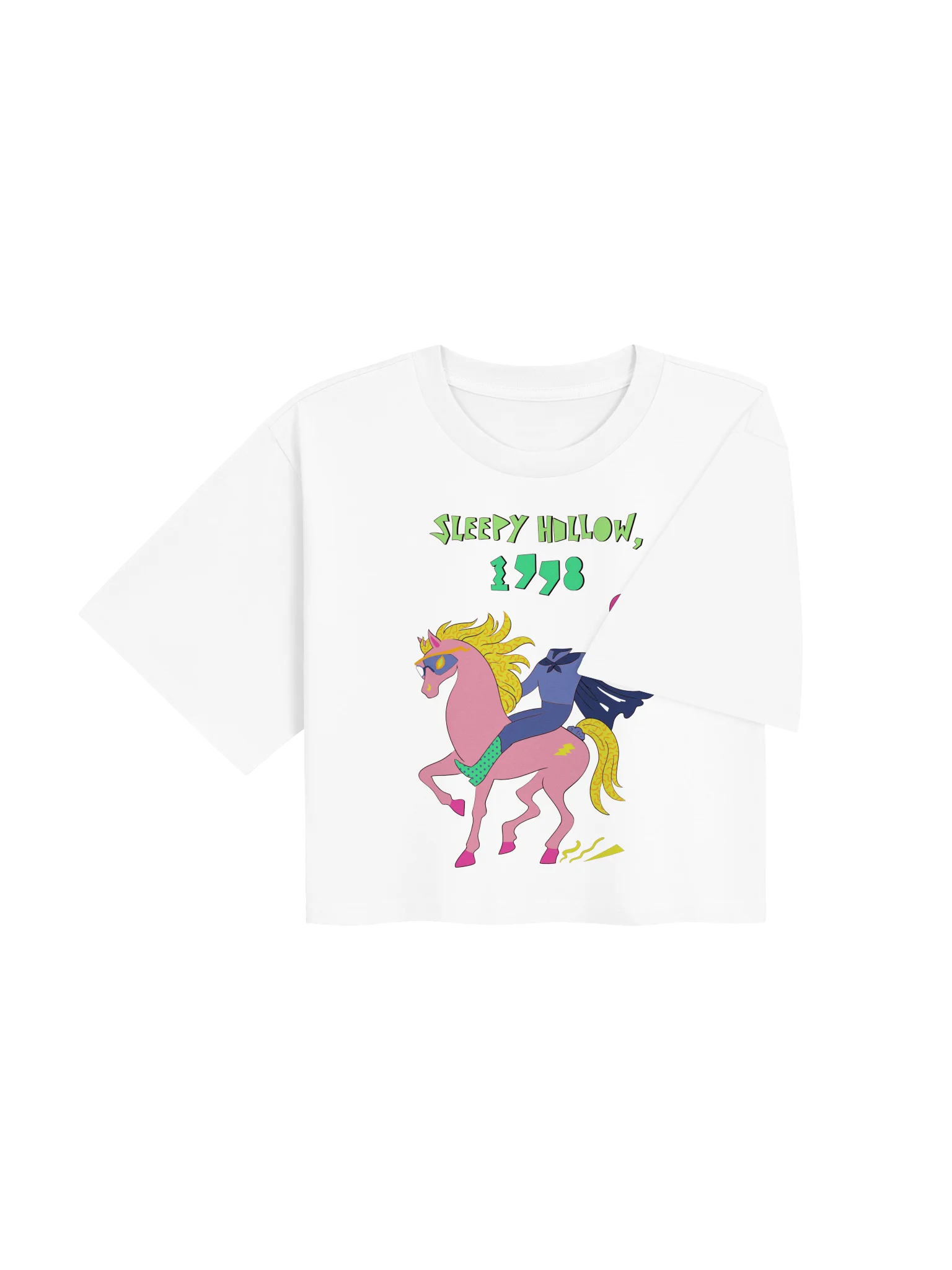 “Sleepy Hollow, 1998” Dayglo Crop Top product image (4)