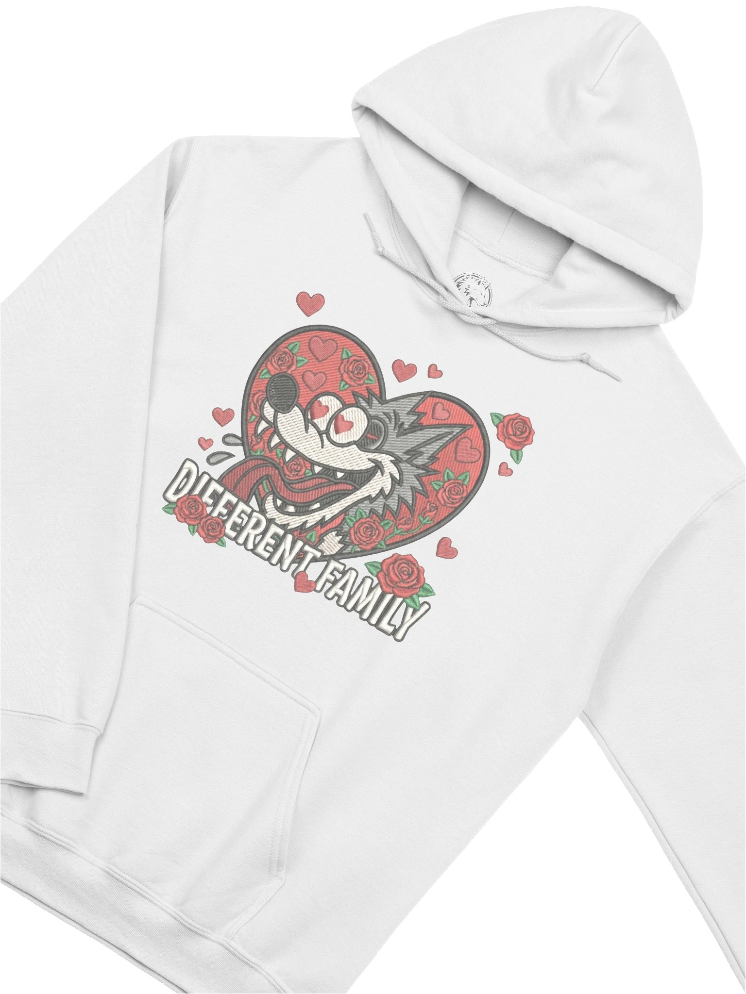Love-Struck Wolf Hoodie product image (3)