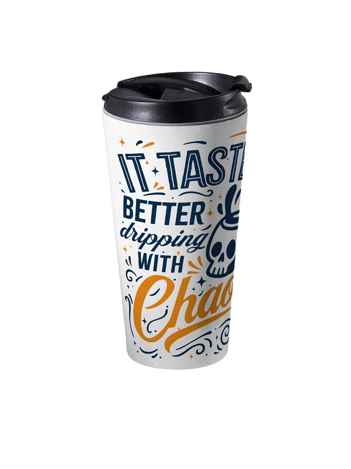 Dripping with Chaos Travel Coffee Mug product image (2)