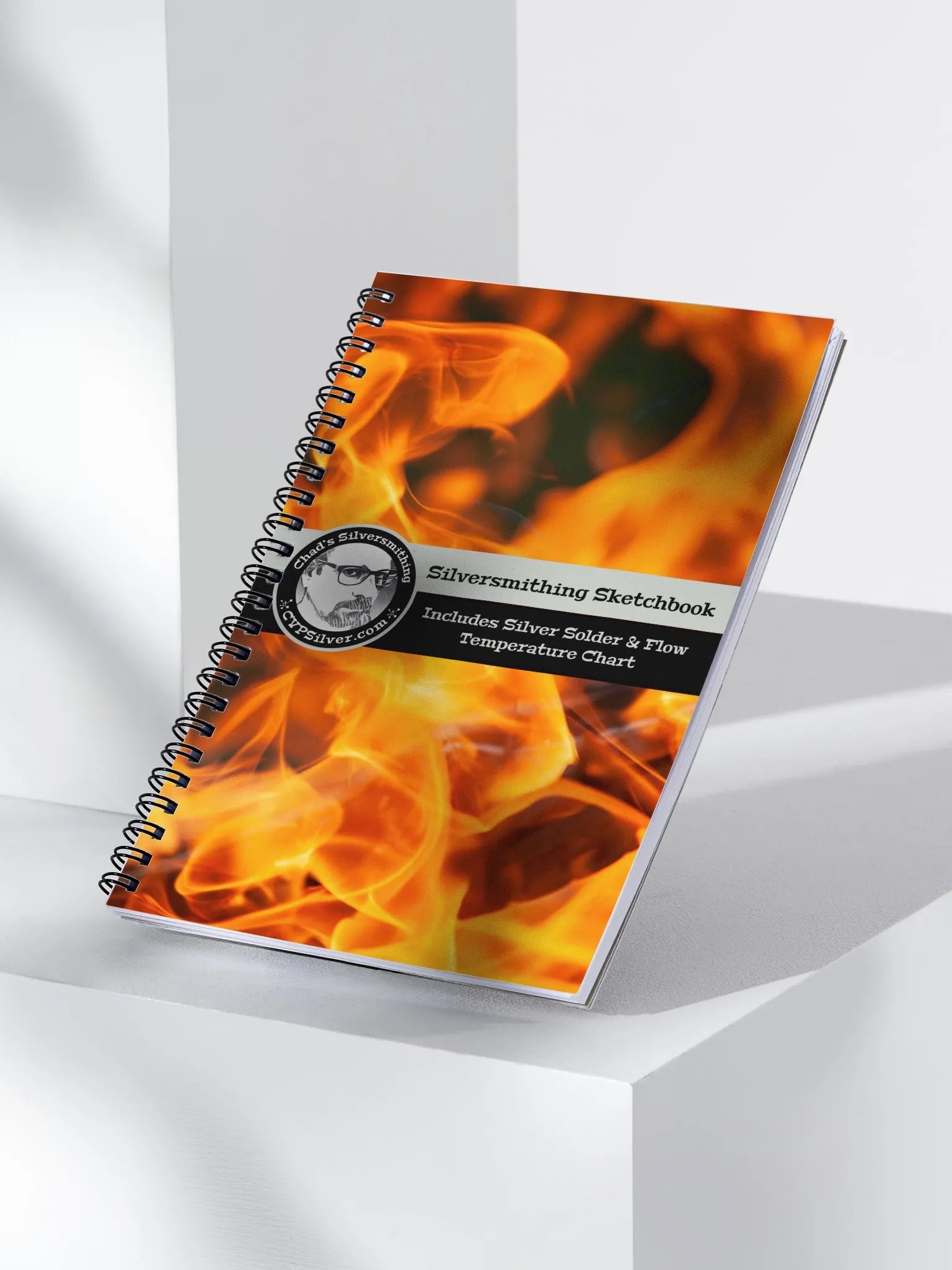 Design Notebook (blank) with Silver Solder Flow Temps product image (3)