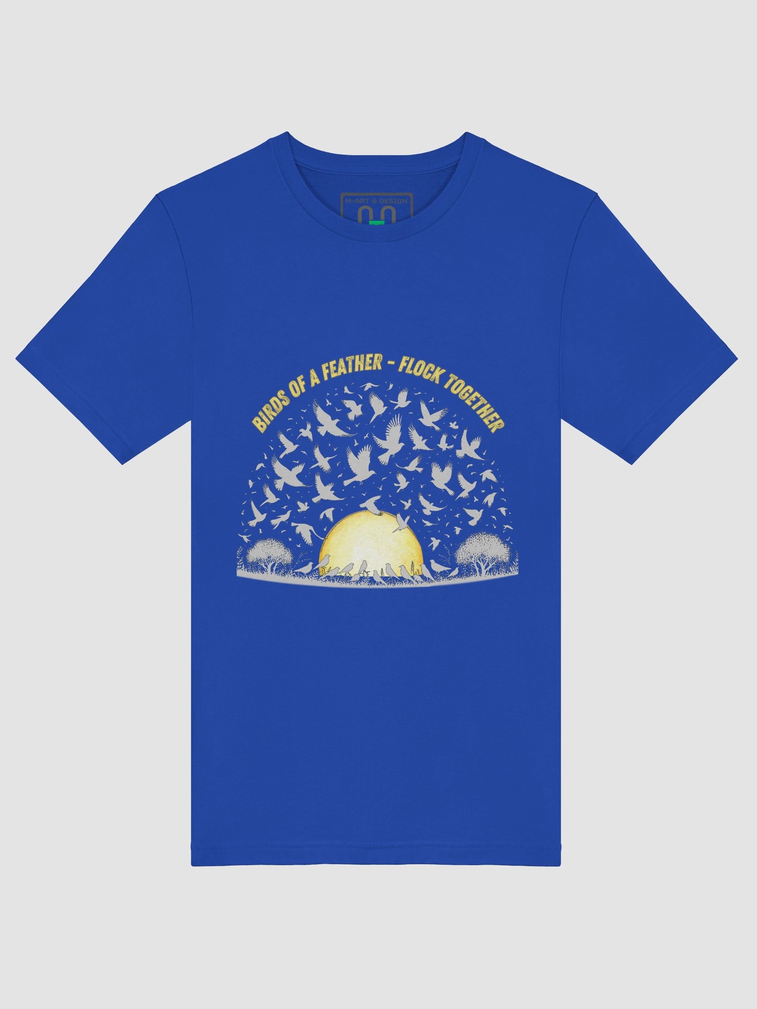 Birds of a Feather Graphic T-Shirt - Light Feather product image (5)