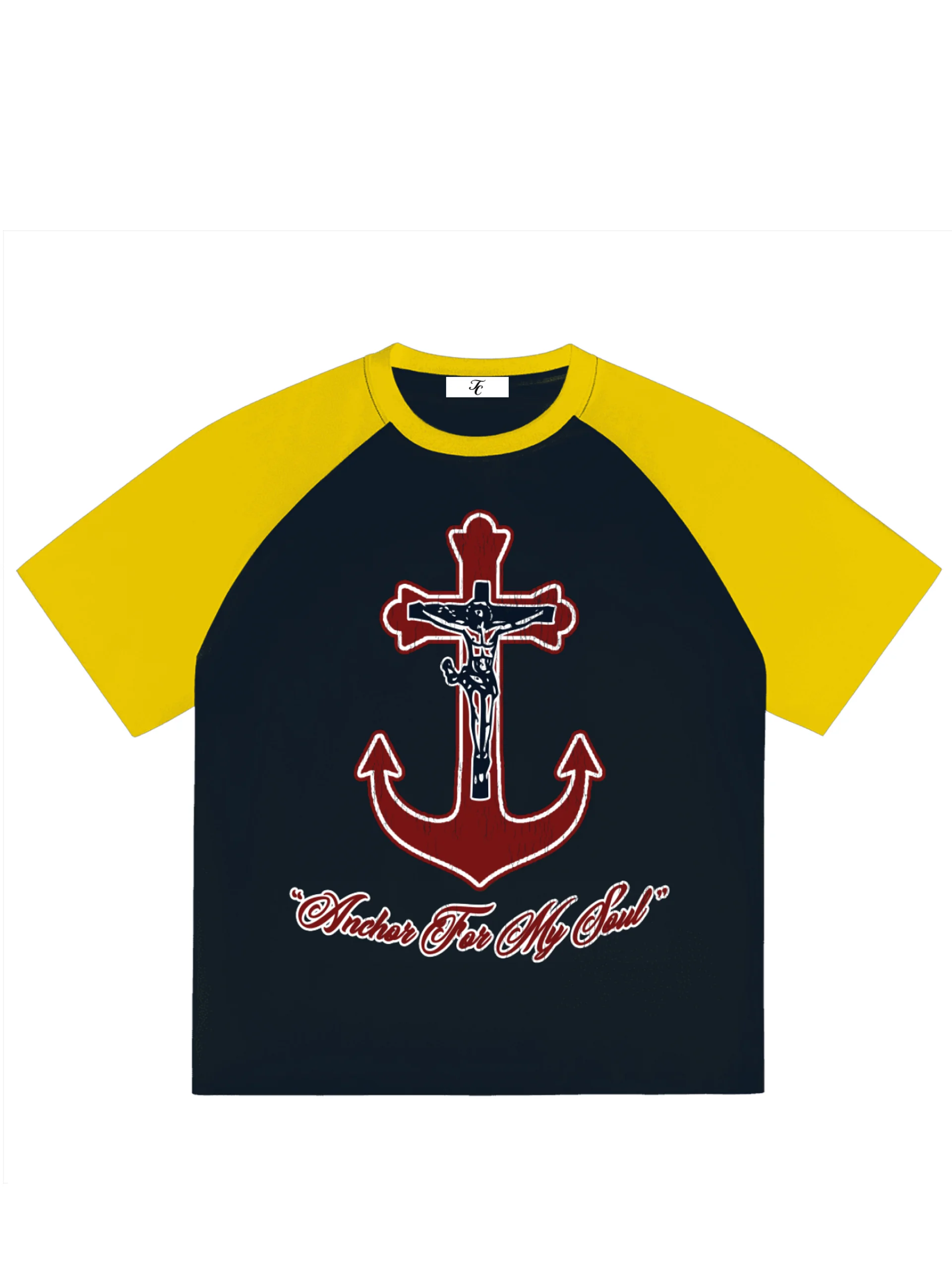 Anchor for My Soul Raglan Tee product image (5)
