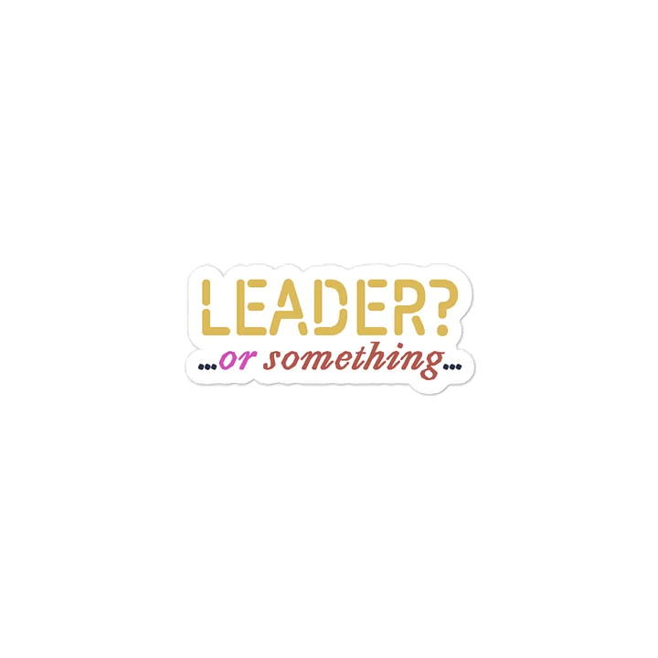 Leader Quote Sticker product image (2)
