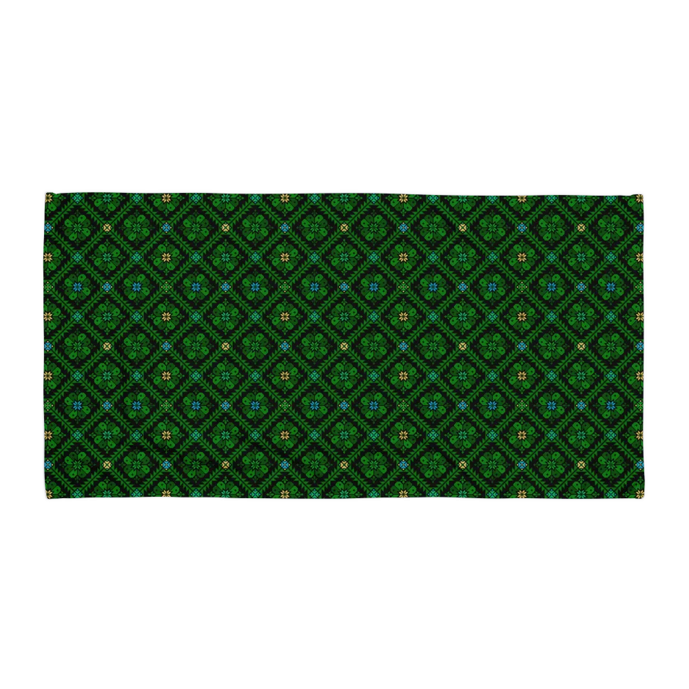 Green Tatreez Towel product image (2)