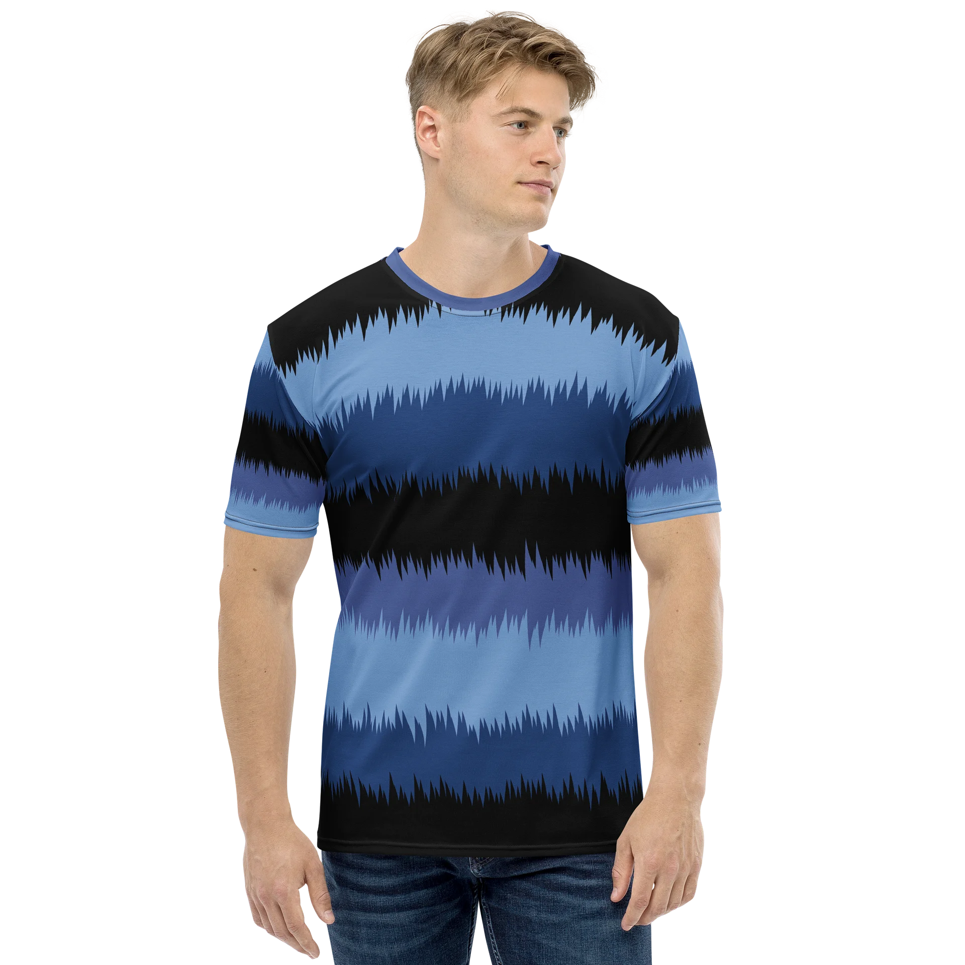 Minimalist All-Over Print Crew Neck Tee product image (1)