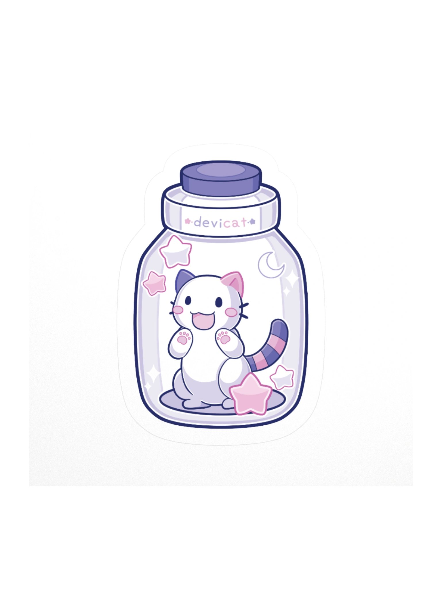 CandiCat Candi Jar 2024 Sticker product image (1)