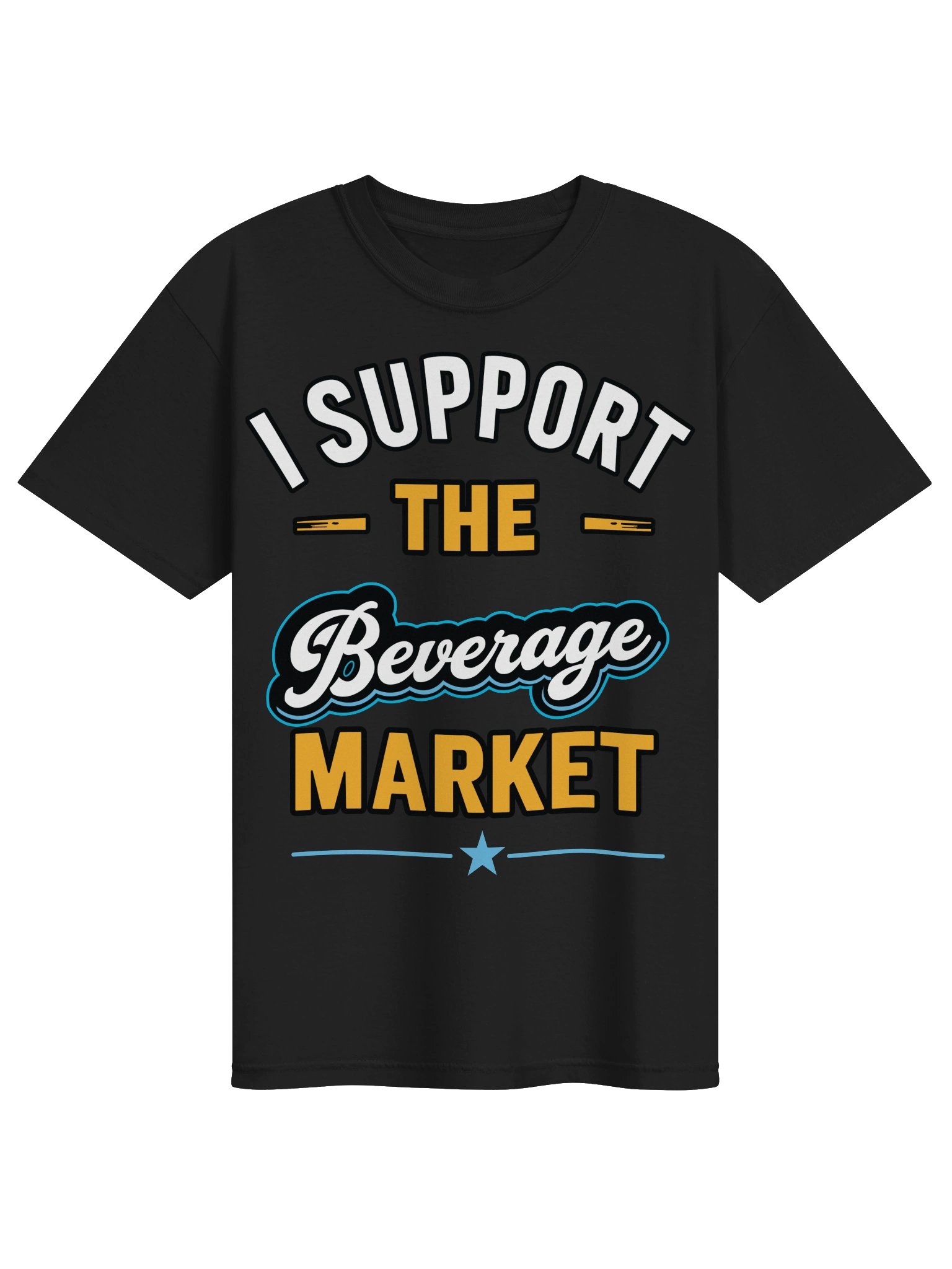 Heavyweight Support Shirt - Blue Accents product image (1)