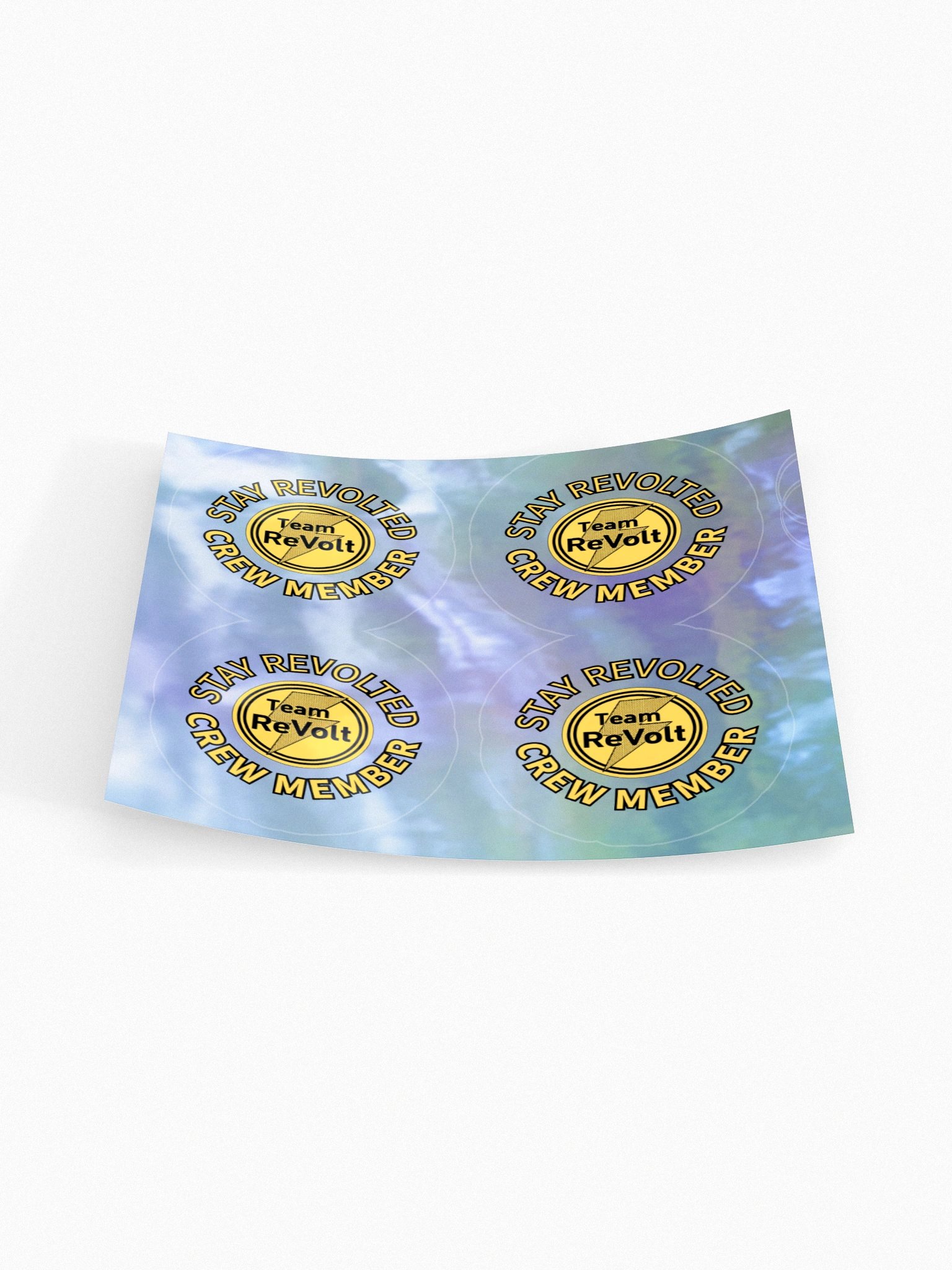 Team ReVolt Holographic Logo Stickers product image (6)