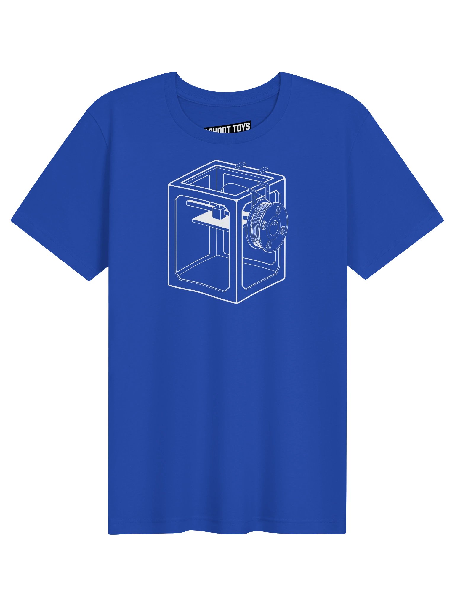 3d Wireframe Printer Tee product image (2)