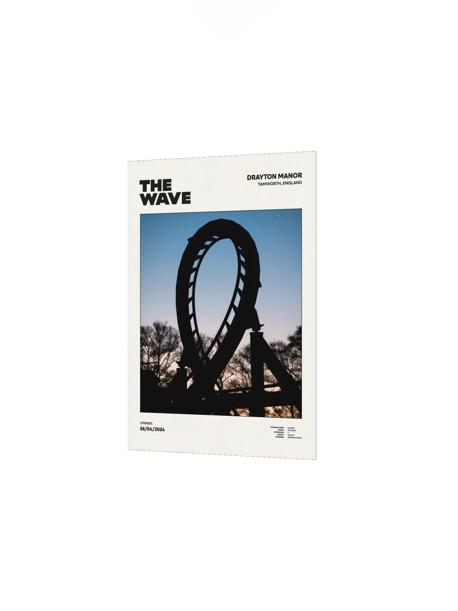 The Wave Night Premium Poster product image (2)