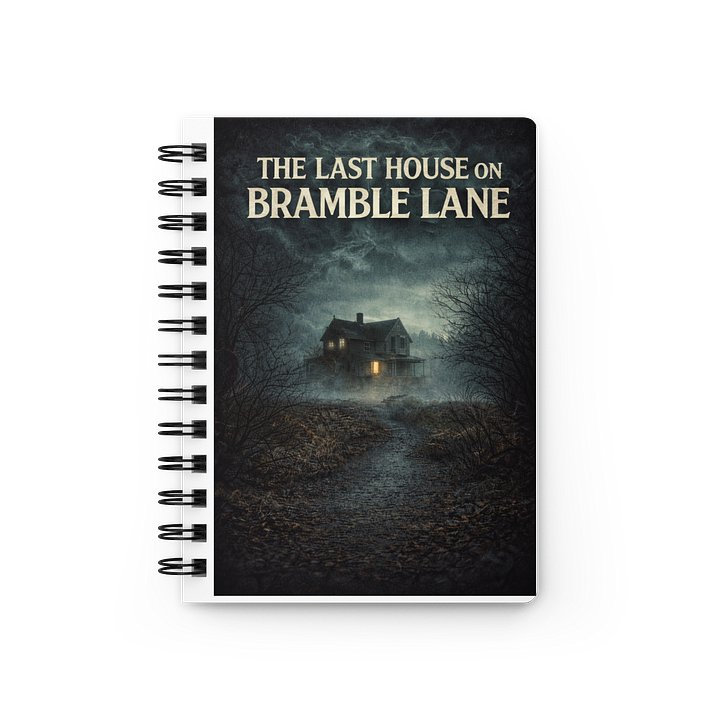 The Last House on Bramble Lane Spiral Notebook product image (1)