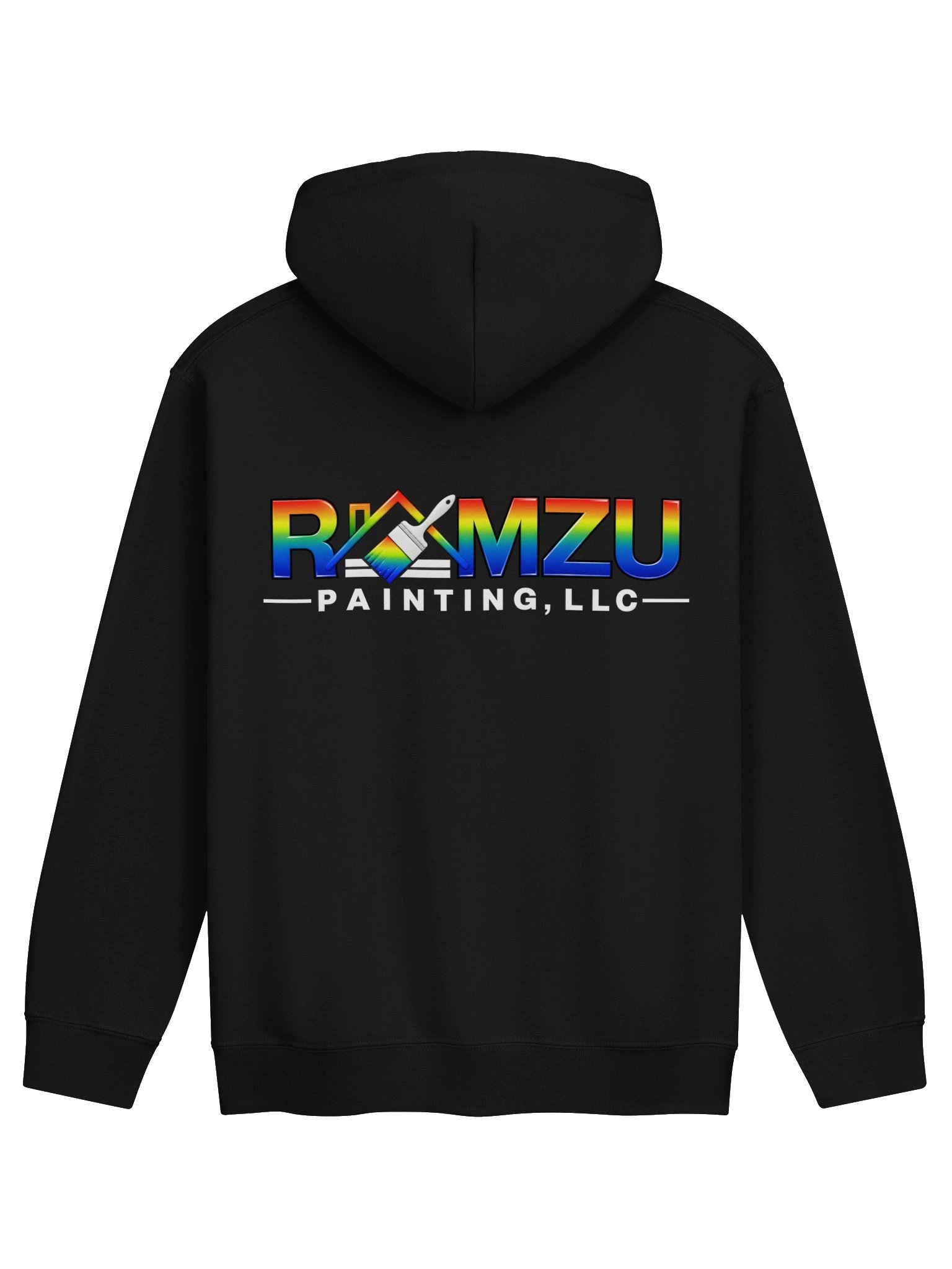 RAMZU Painting | Classic Crew Hoodie – Black product image (2)