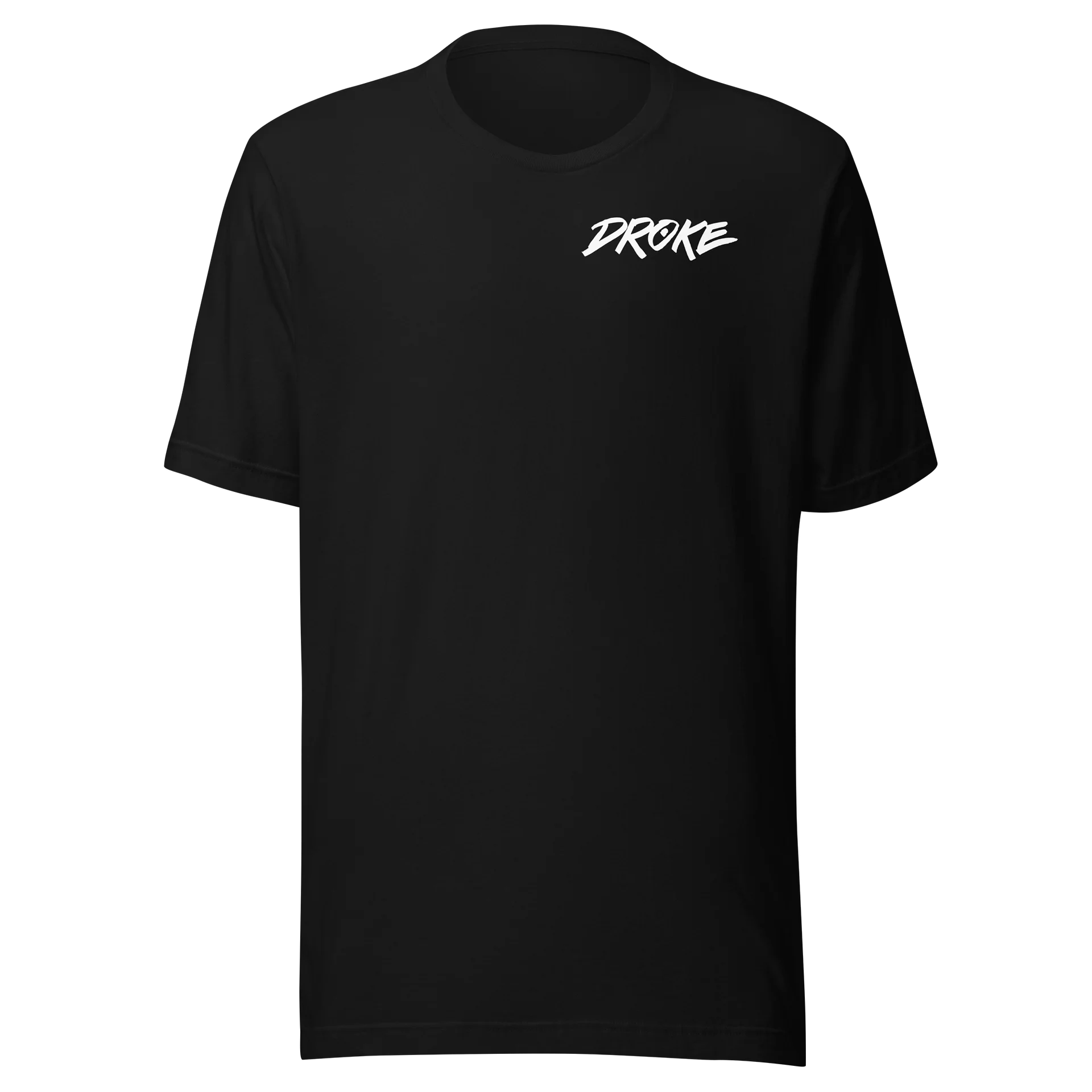DROKE - White Pocket front Big back T-shirt product image (1)