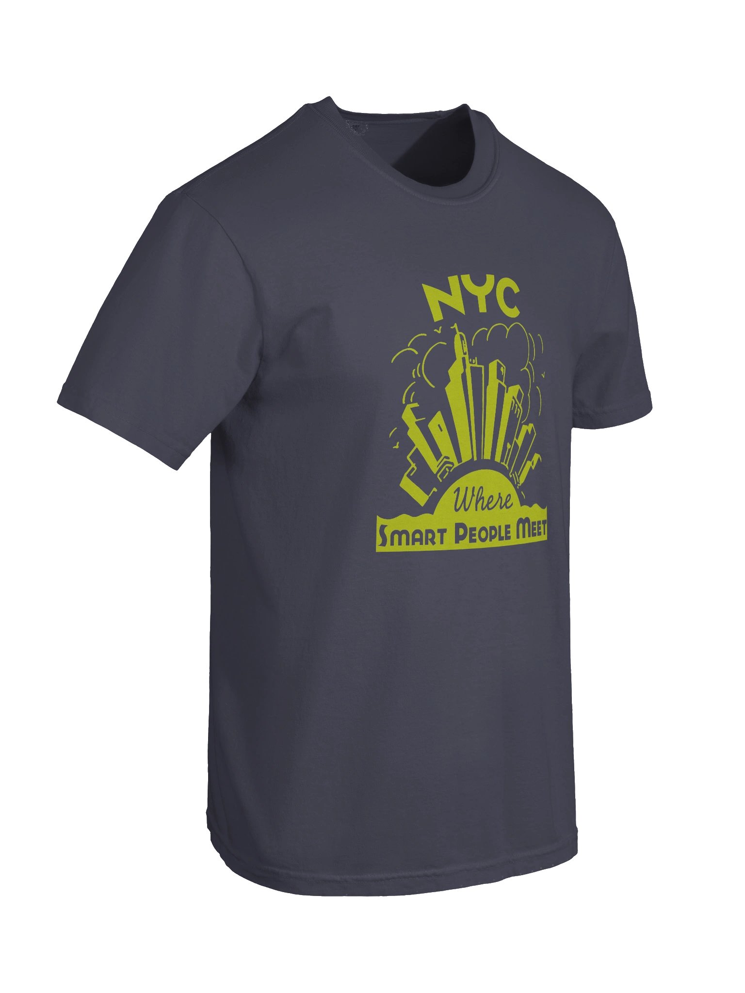 'NYC Smart' T-Shirt — Dark product image (2)