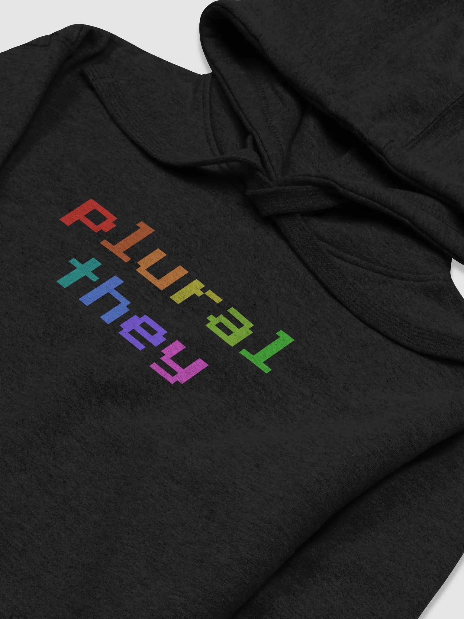 Plural They (Retro Pixel) Pullover Hoodie product image (27)