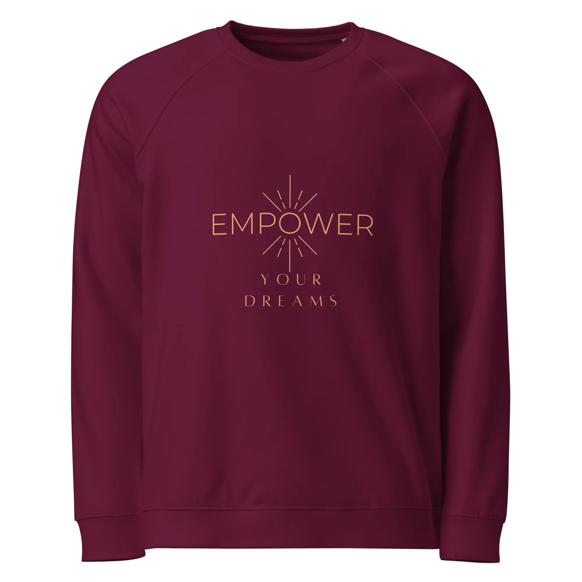 Women's Organic Raglan Sweatshirt ORFB0101 product image (1)