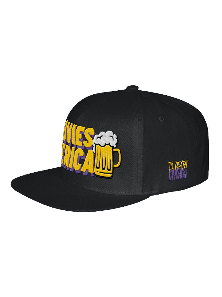 Big Mugs Flat Snapback Hat - Embroidered product image (14)