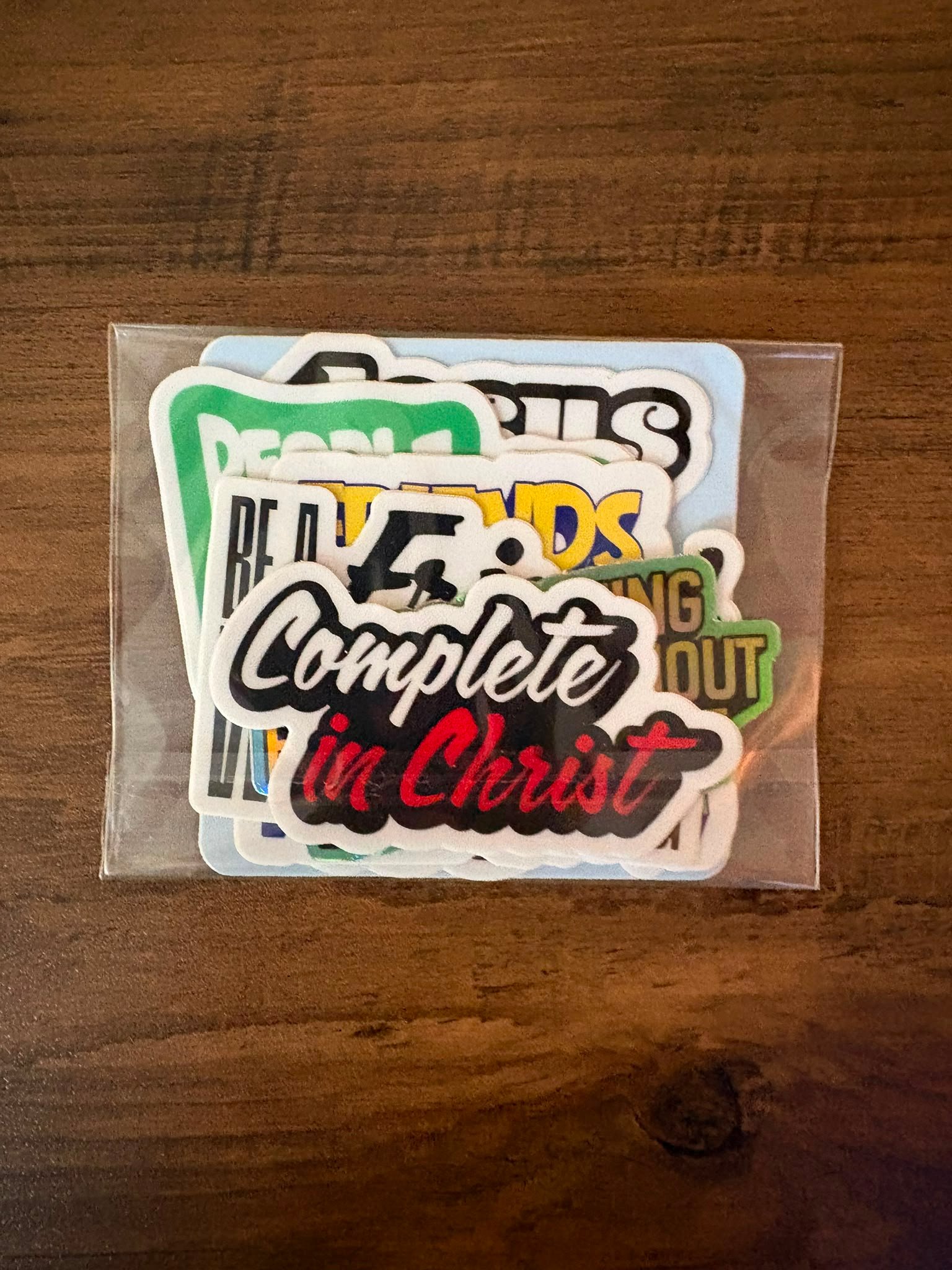 Complete in Christ 7 Piece Christian Sticker Pack product image (2)