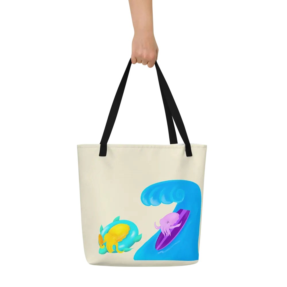 Cuttlefish Beach Doodles Tote product image (7)