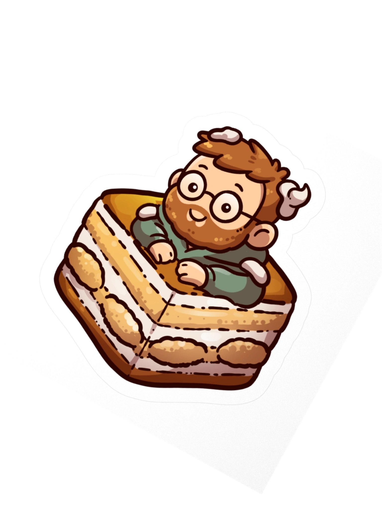Tiramisu Jack Sticker product image (2)