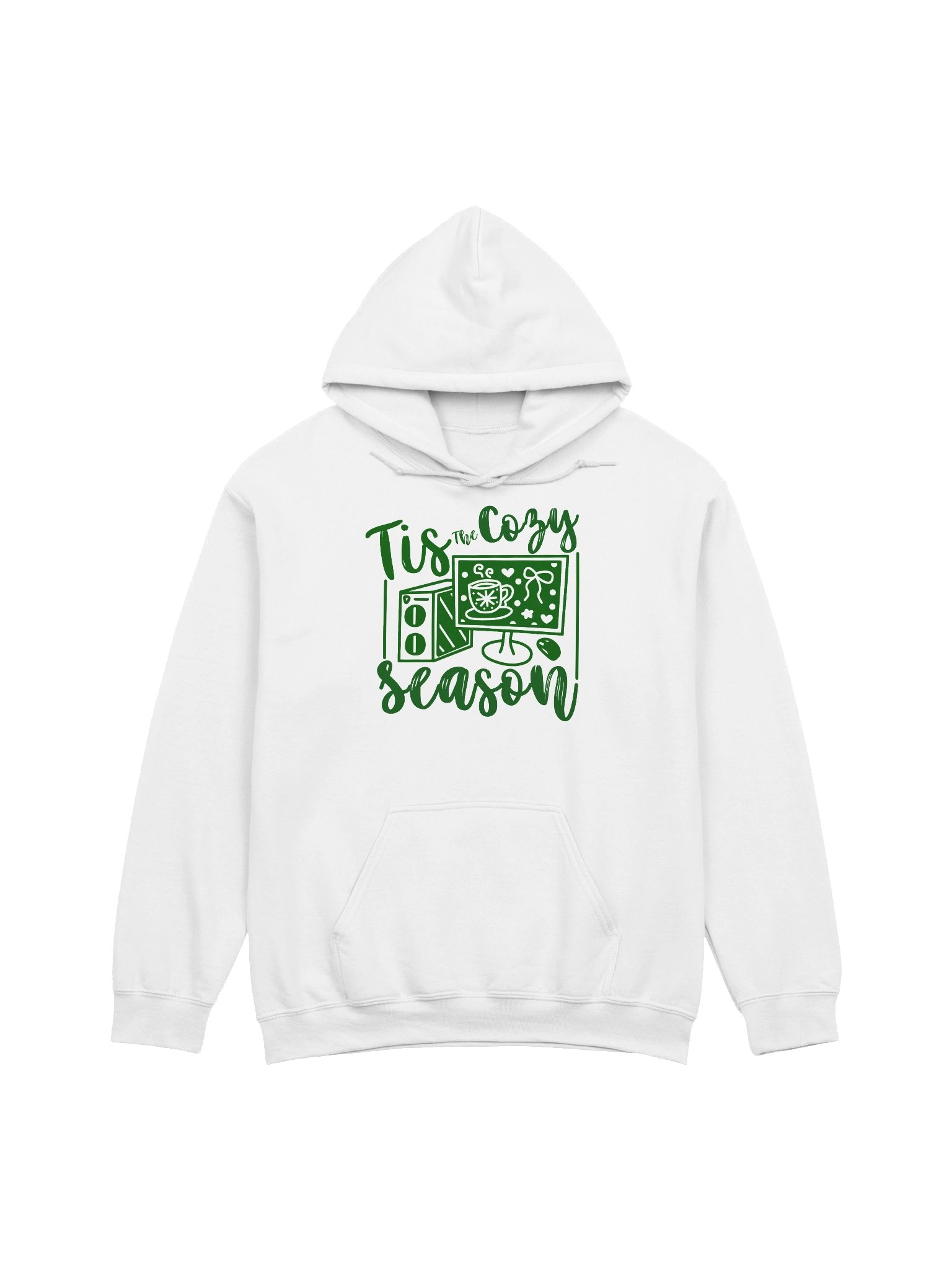 Tis The Season Hoodie - Green product image (30)