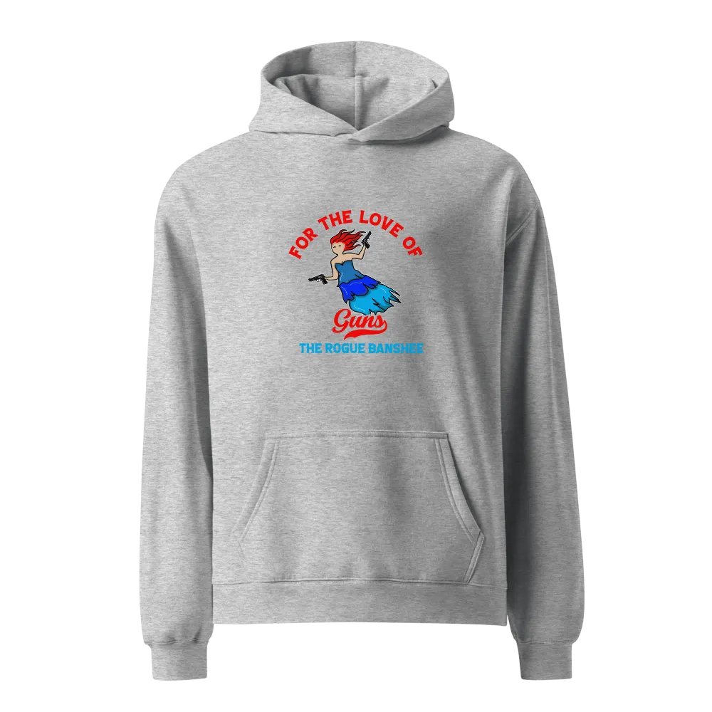 Premium Oversized Hoodie – Dual Wielding Bansh product image (4)