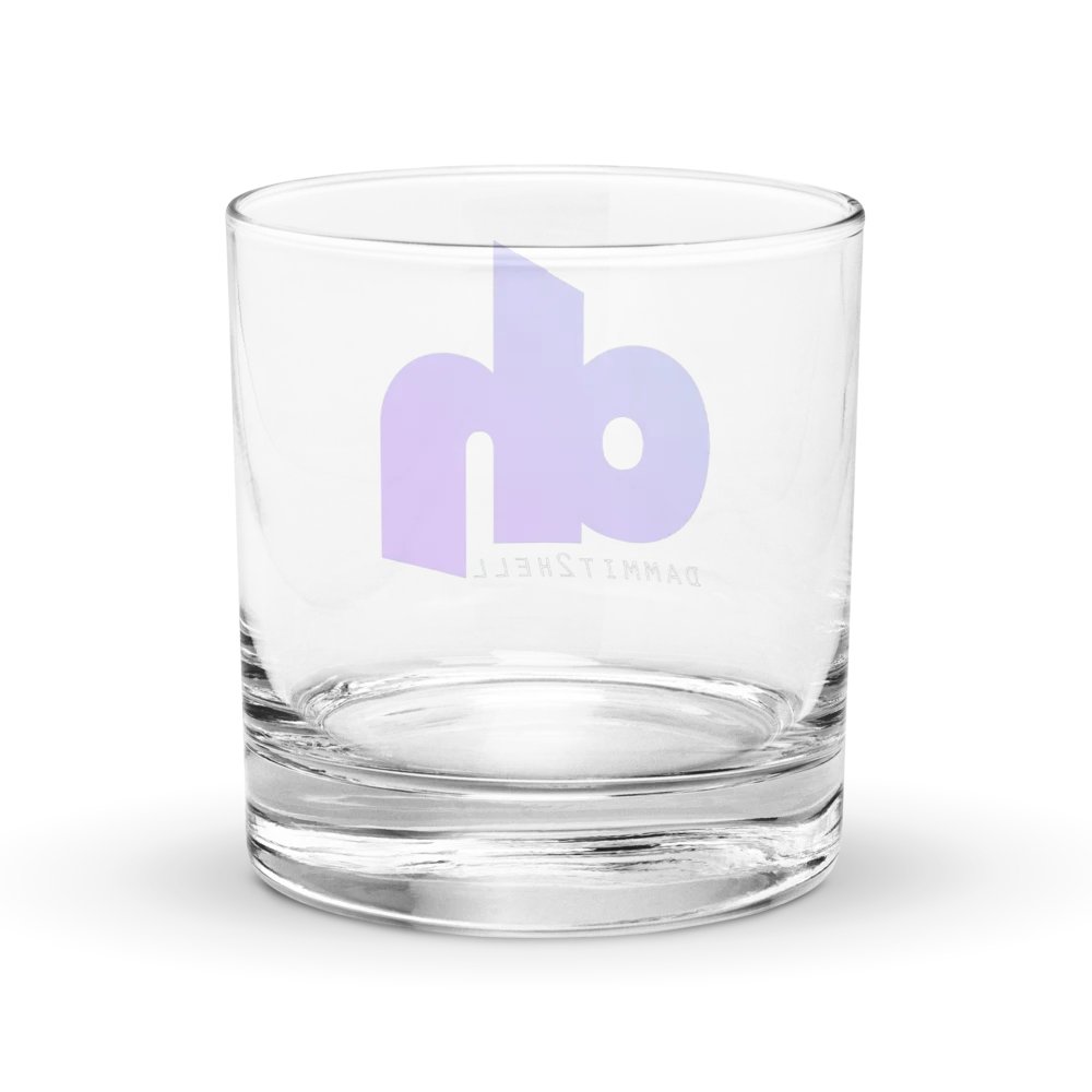 d2h Logo Rocks Glass product image (4)