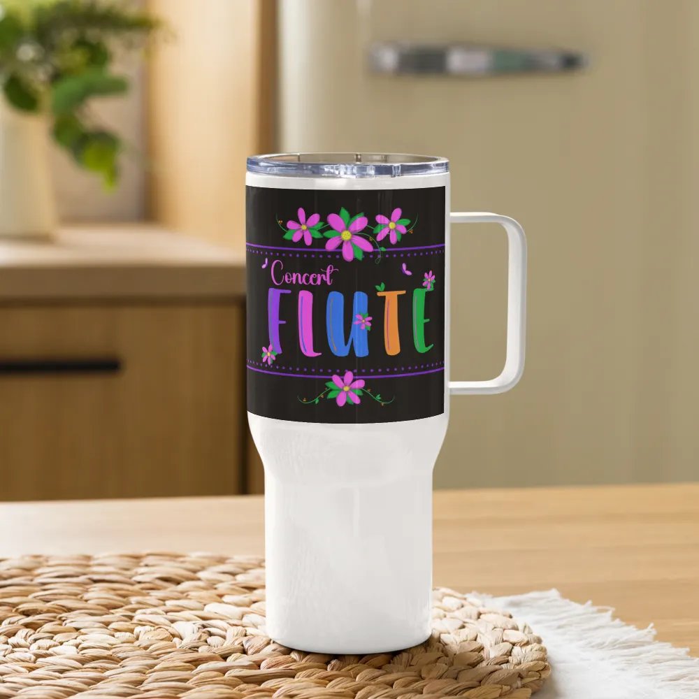 Floral Flute Travel Mug - C Flute product image (11)