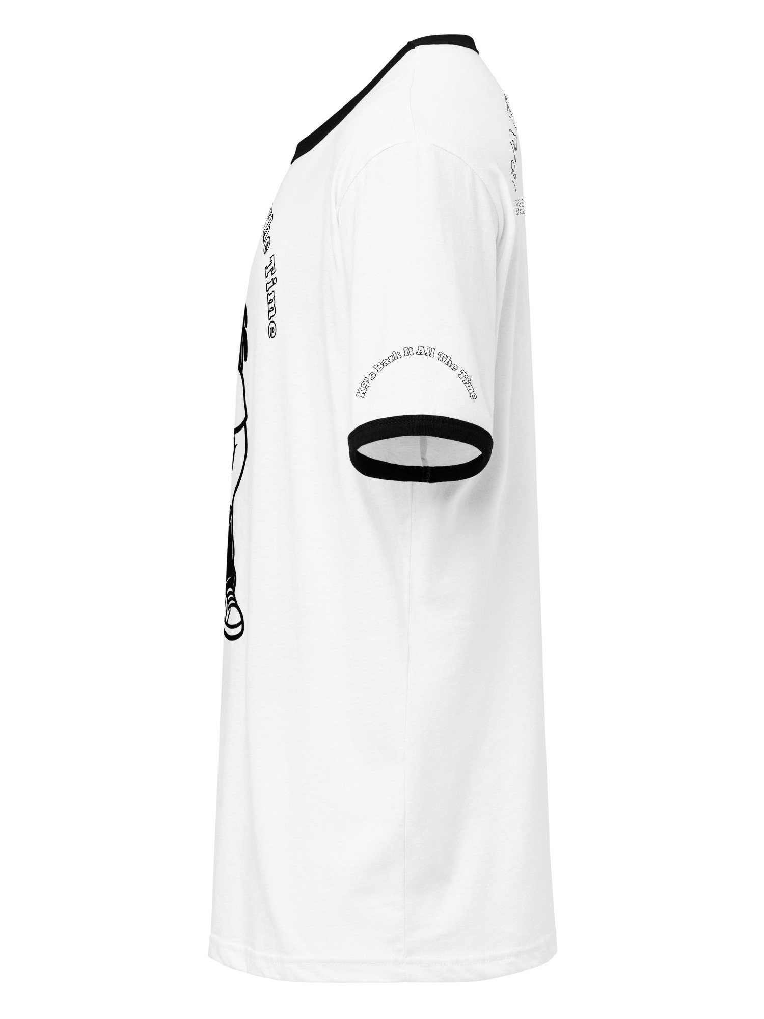 DAWG GAMMIT™ Cool Dawg Black White Ringer Tee product image (3)
