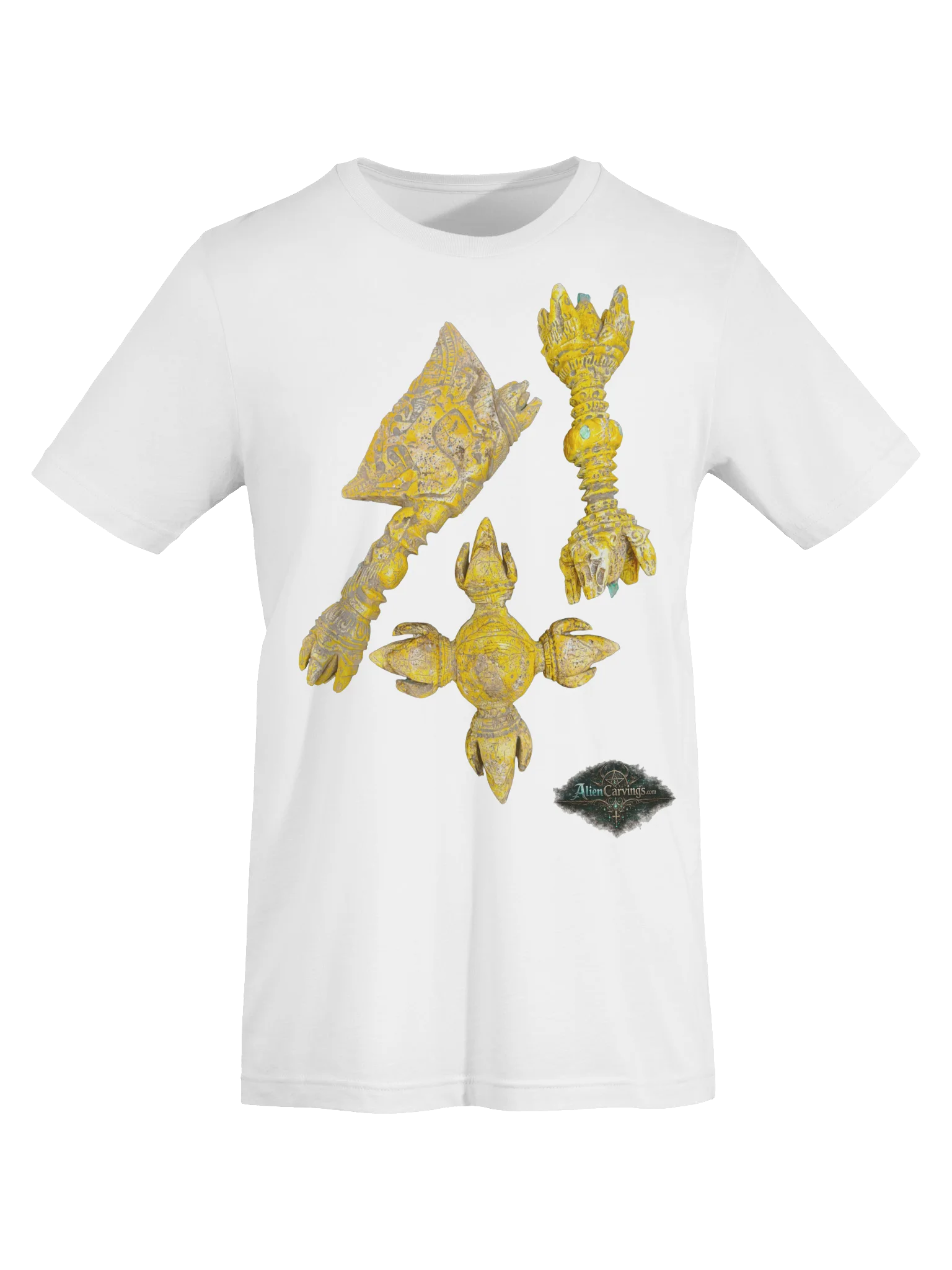 Aliencarvings.com Vajra Cache T-Shirt product image (5)