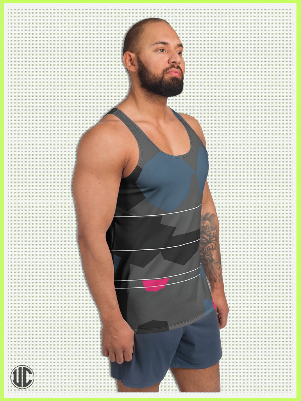 Remy’s Dead Channel – Men’s Tank Top product image (3)