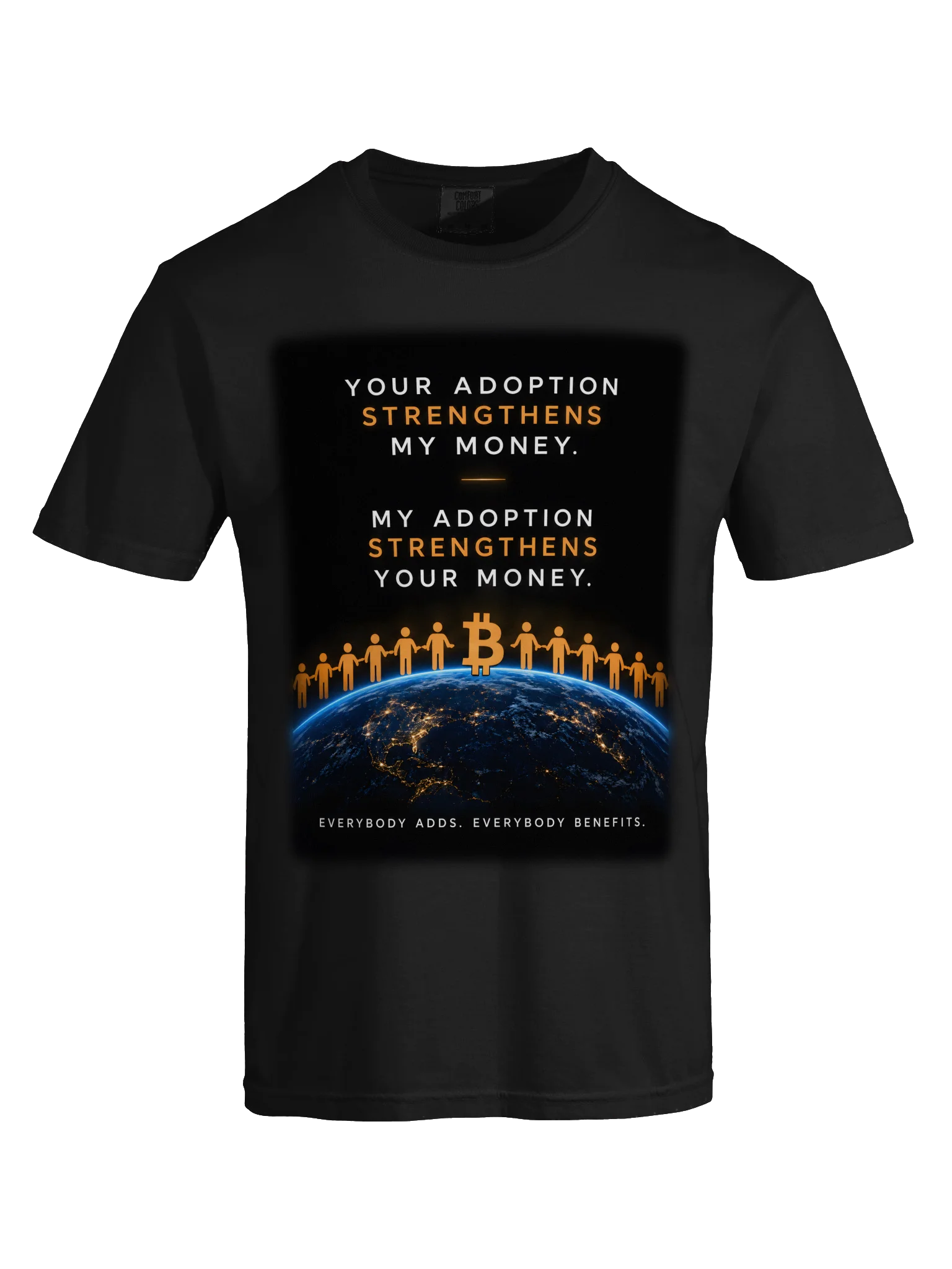 Adoption Strength Shirt (Black) product image (9)