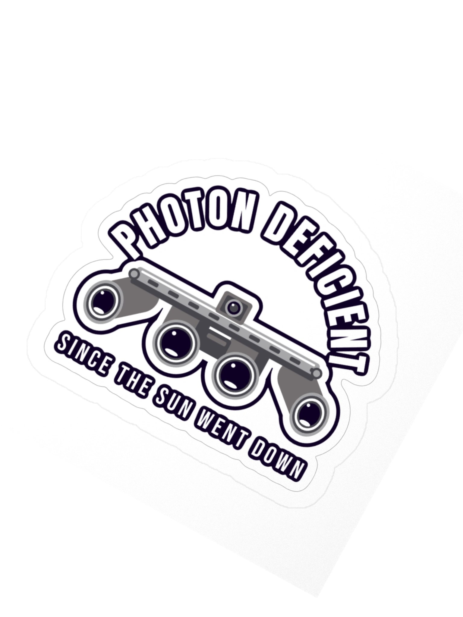 Photon Deficient Die-Cut Sticker product image (2)