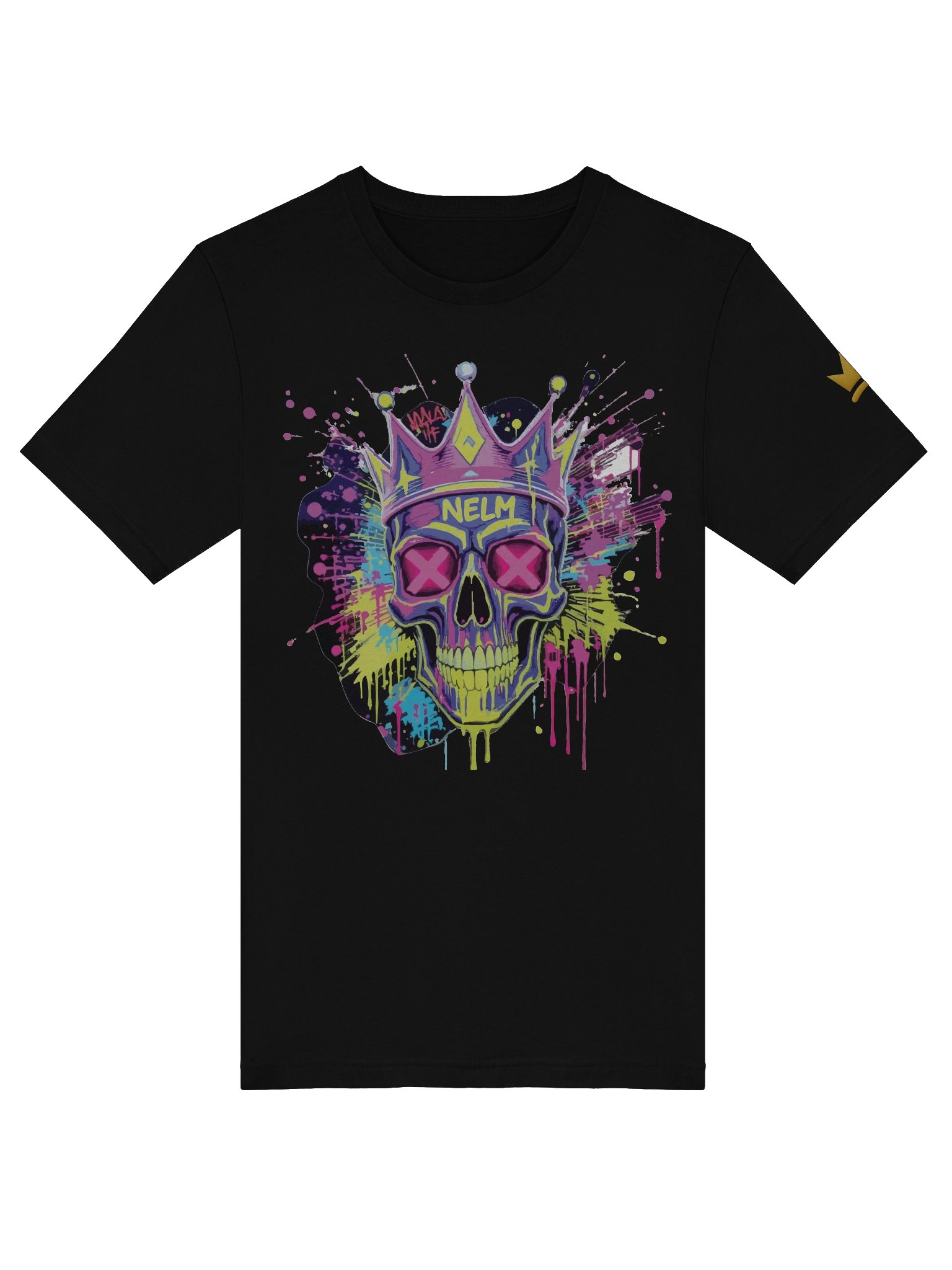 Regal Crown Golden T-Shirt - Unisex T-Shirt – Premium Printed T-Shirt for Everyday Casual & Streetwear product image (5)