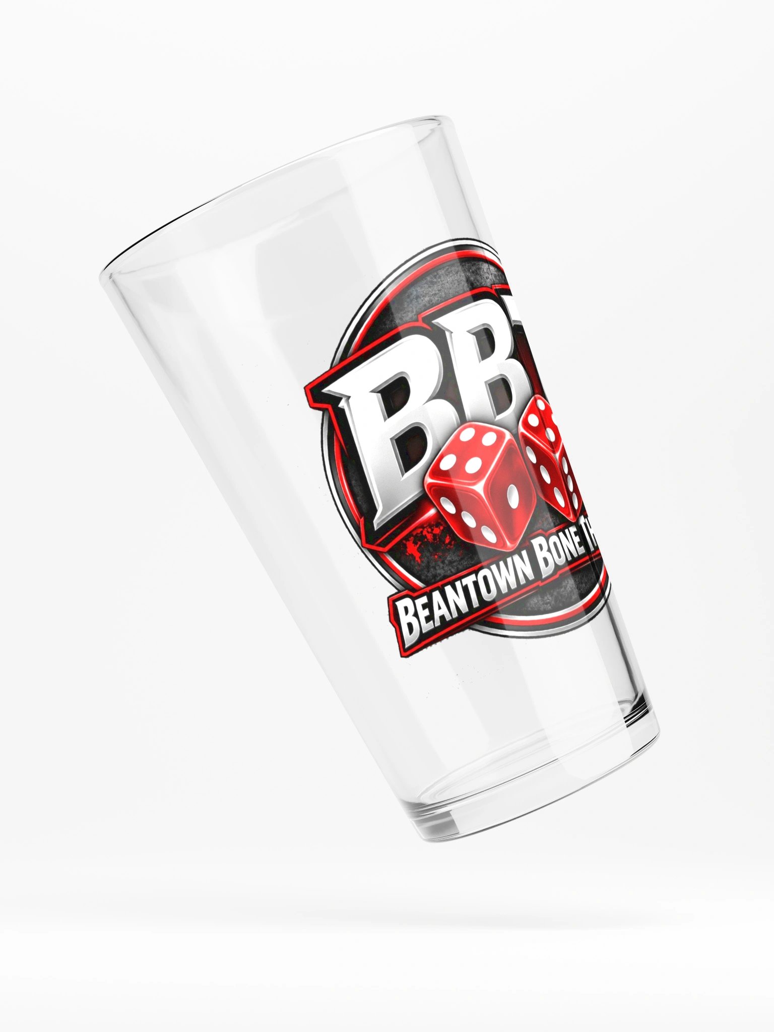 Beantown Bone Thrower Pint Glass product image (4)