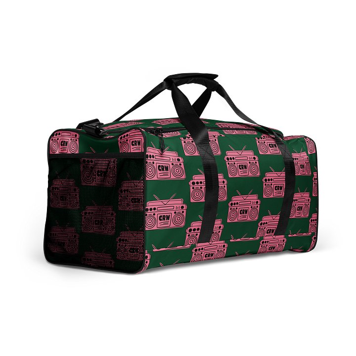 CRW Boombox Pink Logo Duffle Bag product image (2)