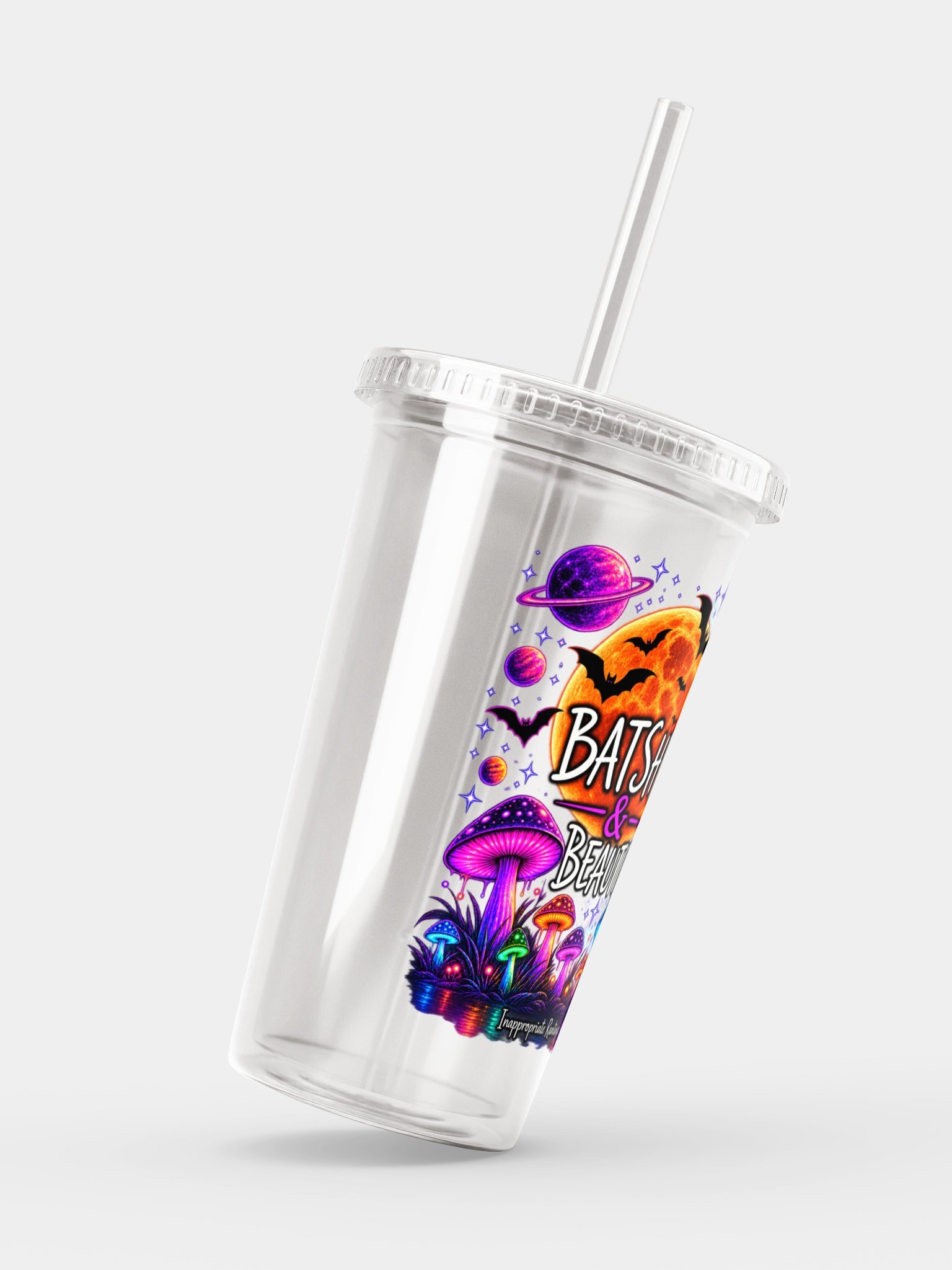 Batshit & Beautiful Neon Tumbler product image (2)