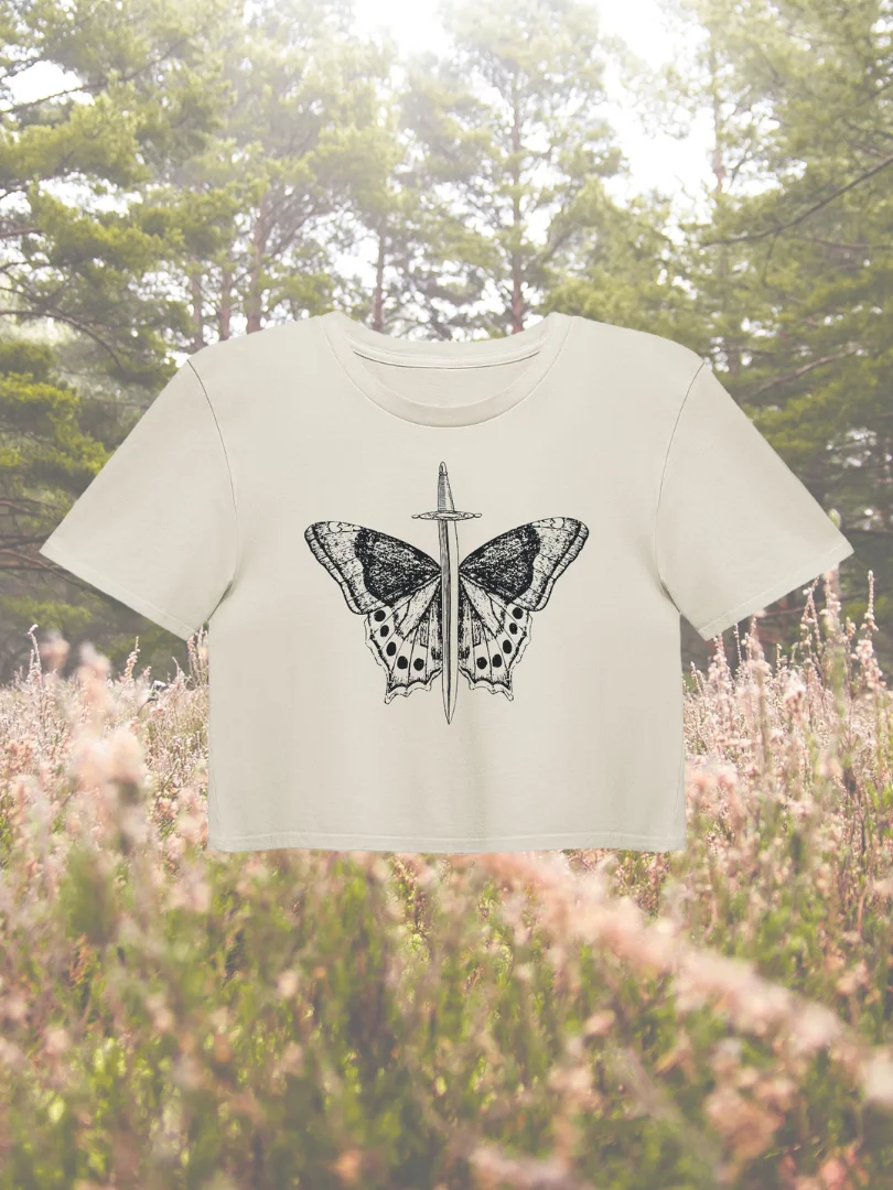 Butterfly Crop Tee product image (1)