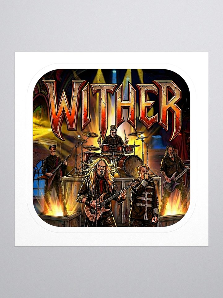 Wither sticker, band product image (1)